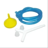 Steteskop Modeli Yapım Seti,  Okul Deneyi Set - Hortum, Y Boru, Tıpa - 1
