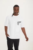 White NOODLE RELAX TEE - 1