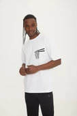 White NOODLE RELAX TEE - 2