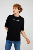 Black STAY STRONG RELAX TEE - 2