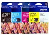 Brother LC73M Kırmızı Magenta  Kartuş - 1