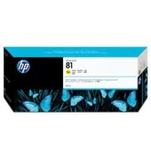 HP C4933A (81) Sarı Yellow Orjinal Kartuş DesignJet 5000 / 5500 Eski Tarihli - 1