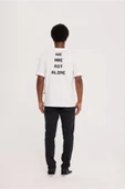 White SPACE HALF-RELAX TEE - 6