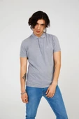 GRAY FATHER BASIC POLO - 1