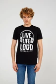 Black LOUD TEE - 1