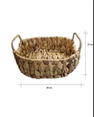 Panalı Naturel Oval Sepet XL Boy PNL-22098XL - 1