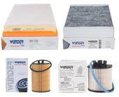 Opel Astra J 1.6 Dizel Periyodik Bakım Filtre Seti Wunder Marka - 1