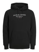 JACK JONES Premium Erkek Kapüşonlu Sweatshirt 12216335 thumbnail 4