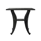 Ferforje görünümlü Istanbul Kare Masa Balkon, Bahçe Masası - 9