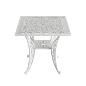 Ferforje görünümlü Istanbul Kare Masa Balkon, Bahçe Masası - 4