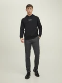 JACK JONES Premium Erkek Kapüşonlu Sweatshirt 12216335 thumbnail 3
