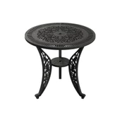 Ferforje görünümlü Istanbul Yuvarlak Masa Ø75 Balkon, Bahçe Masası - 1
