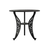 Ferforje görünümlü Istanbul Yuvarlak Masa Ø75 Balkon, Bahçe Masası - 9