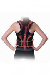 Kamburluk Önleyici Posturex Manyetik Dik Duruş Korsesi Ayarlanabilir Yeni Nesil Dik Durma thumbnail 1