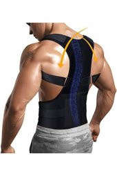 Kamburluk Önleyici Posturex Manyetik Dik Duruş Korsesi Ayarlanabilir Yeni Nesil Dik Durma thumbnail 2