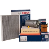 Opel Corsa E 2015-2019 1.3 Dizel Periyodik Bakım Filtre Seti Bosch Marka - 1