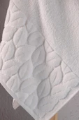 NİVEMESHOME 632 BEYAZ 90X150 HAZAL BANYO HAVLUSU NURPAK - 1