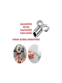 Radyatör Hava Alma Anahtarı Petek Havlupan Hava Alma Anahtarı Kombi Radyatör Purjör - 3