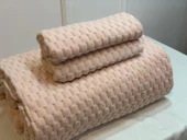 NİVEMESHOME ROSE POLO ÇİFT KİŞİLİK YATAK ÖRTÜSÜ SETİ ÖZDİLEK - 1