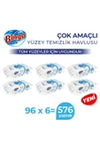 Pratik Yüzey Temizlik Havlusu Beyaz Sabun 96x6 (576 YAPRAK) - 2