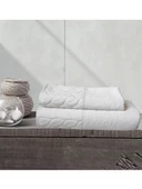 NİVEMESHOME 632 BEYAZ 90X150 HAZAL BANYO HAVLUSU NURPAK - 3