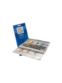 Winsor & Newton Cotman 1/2 Tablet Sulu Boya Seti 45 Renk - 1