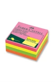 Faber Castell Not Kağıdı 50*50 Yapışkanlı Mini Küp Fosforlu 565839 - 1