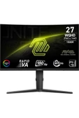 MSI MAG 275CQRF QD E2 27 2560x1440 180Hz 0.5ms HDMI DP Type-C Adaptive Sync Curved Gaming Monitor - 2