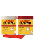 Loctite Ea 3474 - 500gr | Epoksi Metal Set | Mineral Dolgulu Çelik Macun - 1