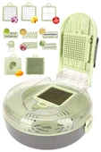 Tilbe Home Vegetable Cutter Pro Rende Sebze Soğan Küp Doğrayıcı Dilimleyici Hazneli Kesici Dicer Rende Seti - 1