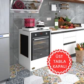 Kenzlife ankastre modülü kabini kalsiyum3 byz fırın ocak dolabı sabit tabla - 1