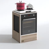 Kenzlife ankastre modülü kabini kalsiyum3 crd fırın ocak dolabı sabit tabla thumbnail 2