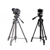 Deyatech 147cm Kamera Telefon Tripodu Fotoğraf Makinesi Tripot - 1