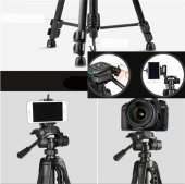 Deyatech 147cm Kamera Telefon Tripodu Fotoğraf Makinesi Tripot - 4