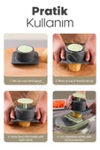 Tilbe Home Vegetable Cutter Pro Rende Sebze Doğrayıcı Dilimleyici Hazneli Soğan Küp Kesici Dicer Rende Seti - 5