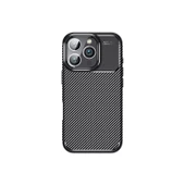 iPhone 16 Pro Kılıf Negro Karbon Tasarım Silikon Kılıf thumbnail 8