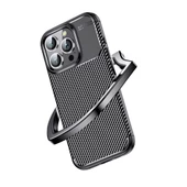 iPhone 16 Pro Kılıf Negro Karbon Tasarım Silikon Kılıf thumbnail 9