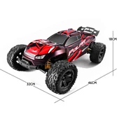 ELEKTRİKLİ RC 1:8 ÖLÇEK SERVO MOTOR SÜSPANSİYONLU ARAZİ ARACI SPOR ARAÇ 85 KM HIZ RC ARAÇ - 3