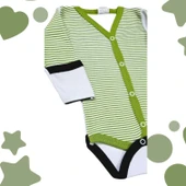 Önden Çıtçıtlı Kız Bebek Çıtçıtlı Body Zıbın - 10