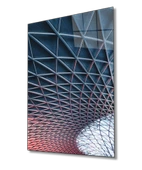 Geometrik Mimari Dekoratif ve Modern Cam Tablo thumbnail 1