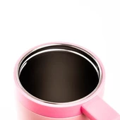 Tantitoni Pipetli Paslanmaz Çelik Termos Bardak 1.2lt Pembe - 5