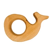 Diş Kaşıyıcı Balina Doğal Ahşap - 1