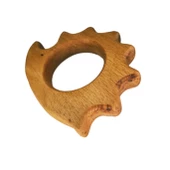 Diş Kaşıyıcı Kirpi Doğal Ahşap - 2