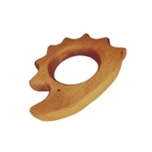 Diş Kaşıyıcı Kirpi Doğal Ahşap - 4