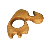 Diş Kaşıyıcı Kuğu Doğal Ahşap - 3