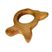 Diş Kaşıyıcı Kaplumbağa Doğal Ahşap - 4