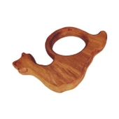 Diş Kaşıyıcı Salyangoz Doğal Ahşap - 4