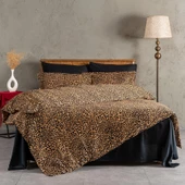 Soley | Panthera | %100 Pamuk Tek Kişilik Saten Nevresim Takımı - 1