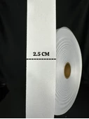 2.5 CM Etiket Kumaşı 400 MT Saten Etiketlik Kumaş thumbnail 4
