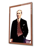 Atatürk Dekoratif ve Modern Cam Tablo - 1